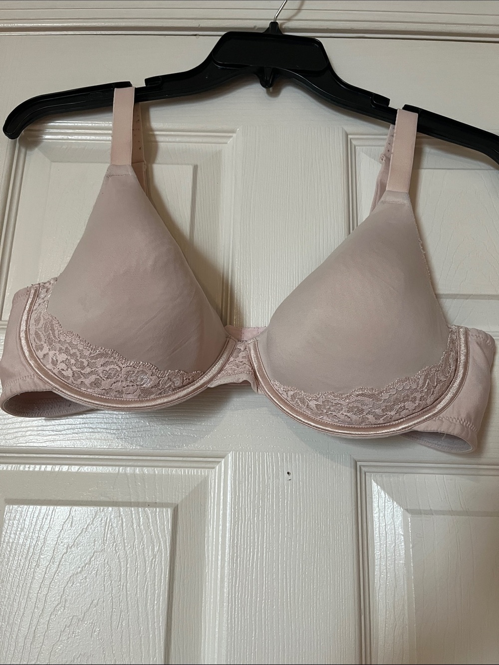 Vanity Fair Soft Blush Lace-Trim T-Shirt Bra